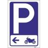 Aman.pt - Parking de motos|flecha izquierda