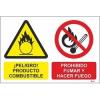 Aman.pt - ¡Peligro! Producto combustible | Prohibido fumar y hacer fuego