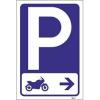 Aman.pt - Parking de motos|flecha derecha