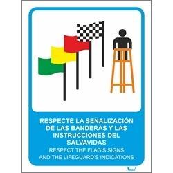 Aman.pt - Respecte la sealizacin de las banderas | respect the flag's signs