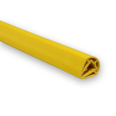 Protetor de perfis em I, U, L e T fabricado em PVC.