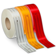 Faixas retrorrefletoras para suportes rígidos