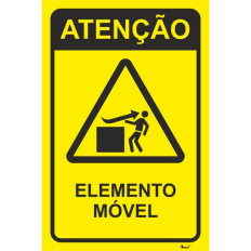 Atenção elemento móvel
