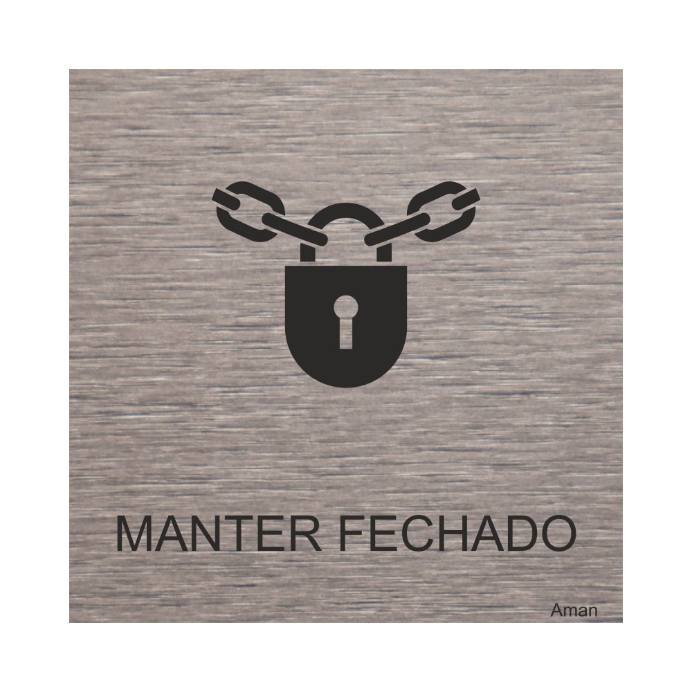 Manter fechado