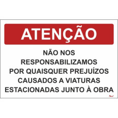 Atenção - Entrada e saída de viaturas