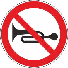 C17 - Proibição de sinais sonoros