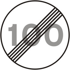 C20b - Fim da limitação de velocidade de 100 km/h