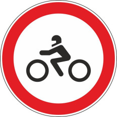 C3e - Trânsito proibido a motociclos simples