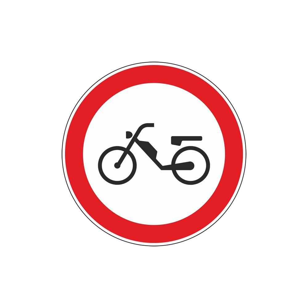 C3f - Trânsito proibido a ciclomotores