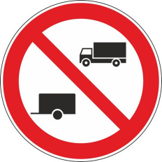 C4b - Trânsito proibido a automóveis de mercadorias e a veículos a mot
