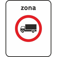 G5b - Zona de trânsito proibido a pesados
