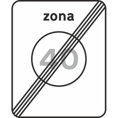 G8 - Fim de zona de velocidade limitada