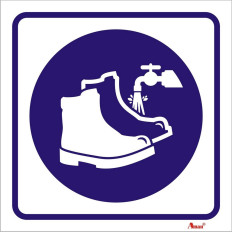 Lavar o calçado de segurança