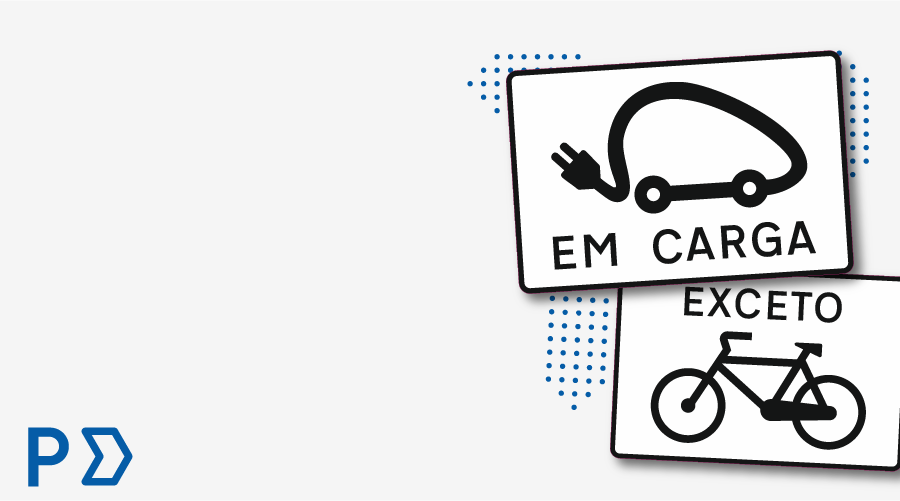 Para parques de estacionamento com carregamento de veículos elétricos.